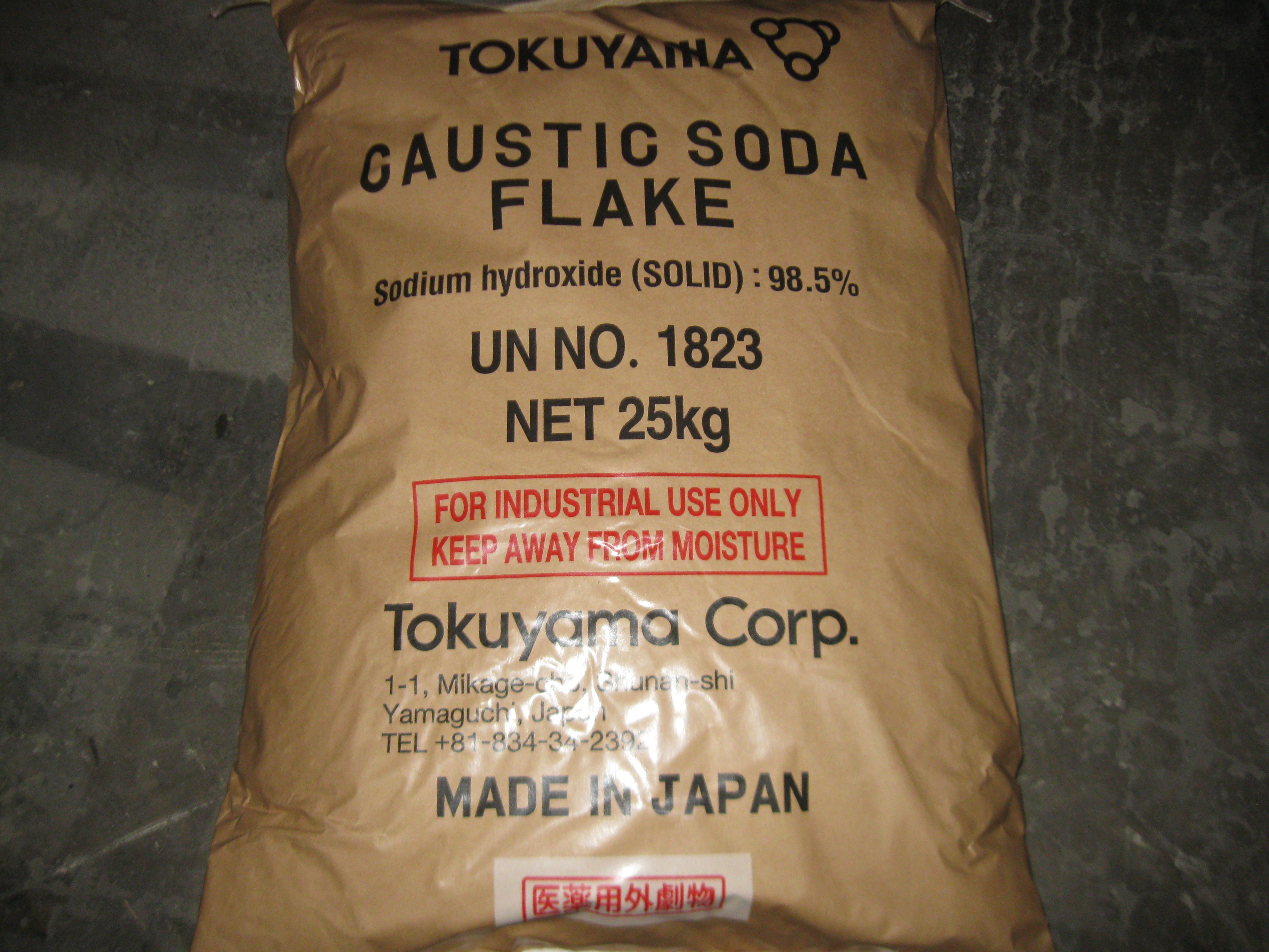 CAUSTIC SODA -JAPAN