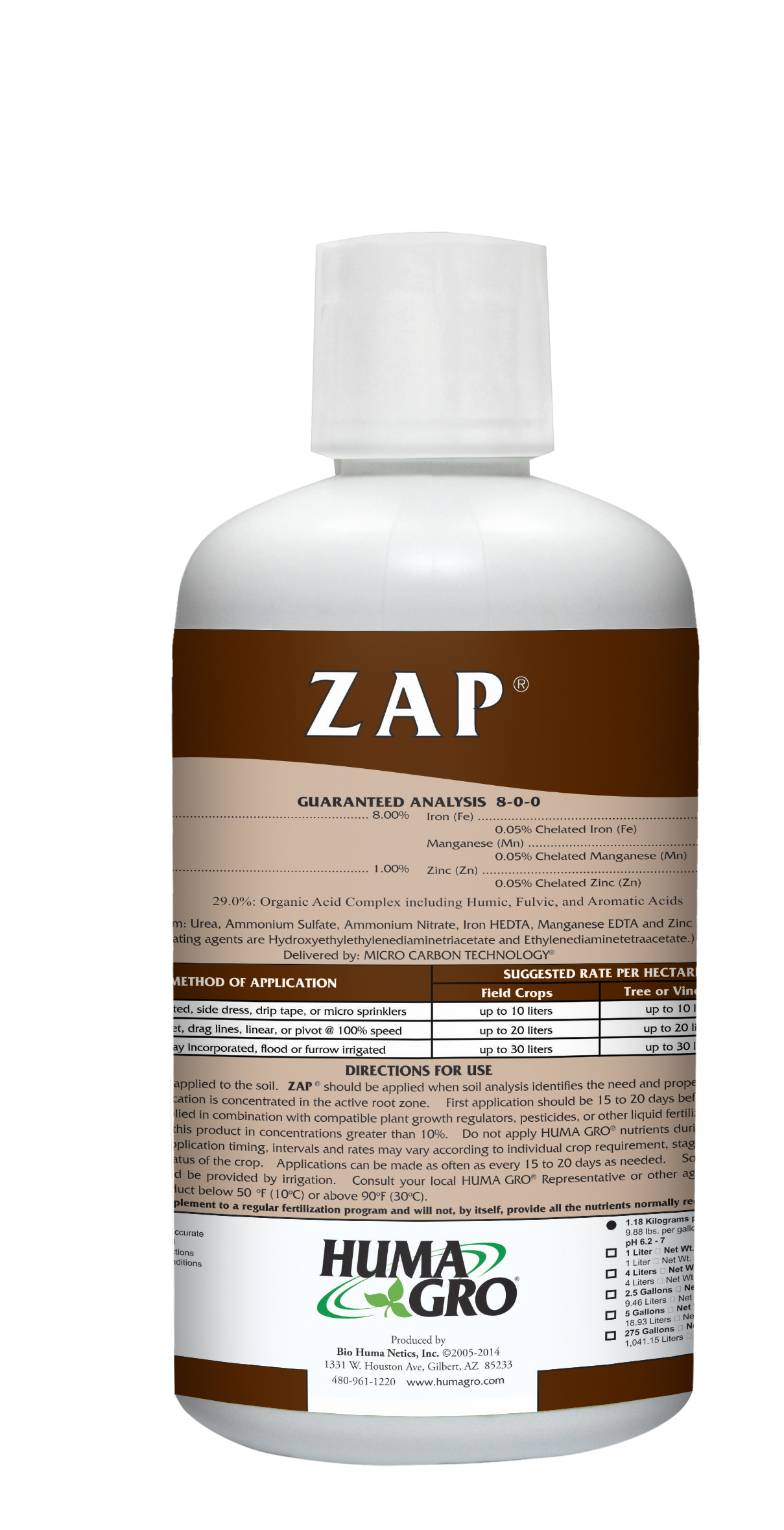 HOAT CHẤT XỬ LÝ ĐẤT ZAP