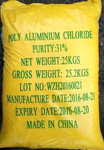 PAC (vàng nghệ, vàng chanh, trắng) - POLY ALUMINIUM CHLORIDE  
